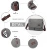Dámská plátěná crossbody taška Kono - šedá