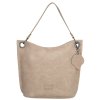 Beagles dámská shopper taška La Rambla - světlá taupe