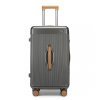 Cestovní kufr s TSA zámkem Kono - šedá - 66L