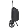 Beagles Shop & Go nákupní taška na kolečkách - černá