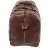 Kožená cestovní taška - hnědá - 22 L