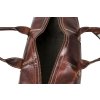 Kožená cestovní taška - hnědá - 22 L