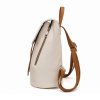 Dámský elegantní batoh Miss Lulu - béžovo-hnědý - 9L