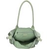 Dámská shopper taška Charm London Buckingham Mono 15,5L - světle zelená