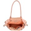 Dámská shopper taška Charm London Buckingham Mono 15,5L - světle růžová