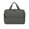 Voděodolná cestovní taška s přihrádkou na notebook KONO – šedá