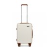 Kabinový skořepinový kufr z ABS+PC - Kono - 33 L - béžový