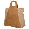 Stylová kabelka s originálním designem - Selene - Zebra Trends - 16 L - camel