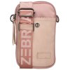 ZEBRA ELSKE dámská taška na mobil - starorůžová