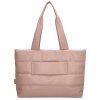 Shopper kabelka - Evie - Zebra Trends - 18 L - 15,6” (34,5 x 19,4 cm) - starorůžová