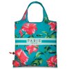 Skládací nákupní taška Punta Paris 12L - tyrkysová