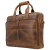Kožená Business taška - Next Navajo - Hide & Stitches - 8 L - hnědá - 15,6” v dárkovém balení