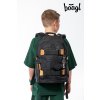 Školní 3 set - batoh, penál, sáček BAAGL Skate Darkness - 25 L