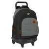 Školní batoh na kolečkách Safta Blackfit8 "Old School" - 33 L