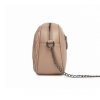 Dámská prošívaná crossbody kabelka Miss Lulu - khaki