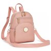 Dámský batoh 3v1 Miss Lulu - růžový - 7 L