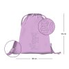 Školní sáček BAAGL Lavender - 16,5 L