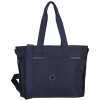 Dámská shopper taška Crinkle Enrico Benetti 15" - navy