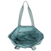 Dámská shopper taška Crinkle Enrico Benetti 15" - tyrkysová