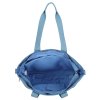 Dámská shopper taška Crinkle Enrico Benetti 15" - modrá