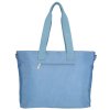 Dámská shopper taška Crinkle Enrico Benetti 15" - modrá