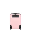 Kabinový kufr podsedadlový ABS 22L Enrico Benetti - růžový - dvě kolečka