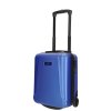 Kabinový kufr podsedadlový ABS 22L Enrico Benetti - modrý - dvě kolečka