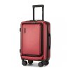 Kabinový kufr na kolečkách KONO ABS+PC - 35,8 L - burgundy