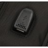 Batoh na notebook s USB portem Adept Dmas - černý 18 L
