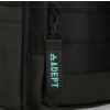 Batoh na notebook s USB portem Adept Dmas - černý 18 L