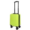 Kabinový kufr podsedadlový ABS 25L Enrico Benetti - citronově zelená