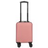 Kabinový kufr podsedadlový ABS 25L Enrico Benetti - starorůžová