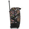Nákupní taška na kolečkách Frida Kahlo 33 L - černá
