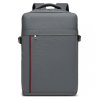 Vodeodolný cestovní batoh na notebook 15,6" Kono - šedý - 20 L