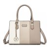 Elegantní trojbarevná kabelka Miss Lulu - khaki