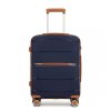Moderní kabinový kufr Kono - PP - navy - 38 L