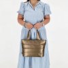 Shopper kabelka - Evie - Zebra Trends - 13 L - bronze