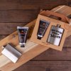 Koupelový set MEN´S COLLECTION s placatkou - ACCENTRA - Save water drink whiskey
