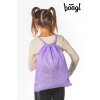 Školní 3 set - batoh, penál, sáček Baagl Core Lavender - 25 L