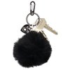 Plyšová klíčenka Charm London Buckingham - černá