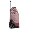PUNTA nákupní taška na kolečkách s výsuvnou rukojetí - 40L - růžová