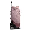 PUNTA nákupní taška na kolečkách s výsuvnou rukojetí - 40L - růžová
