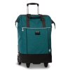PUNTA nákupní taška na kolečkách s výsuvnou rukojetí - 40L - petrolejová