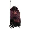 PUNTA nákupní taška na kolečkách s výsuvnou rukojetí - 40L - černá azalka