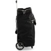 PUNTA nákupní taška na kolečkách s výsuvnou rukojetí - 40L - exkluzivní černá