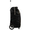PUNTA nákupní taška na kolečkách s výsuvnou rukojetí - 40L - exkluzivní černá