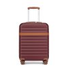 Příruční ABS+PC kufr Kono s TSA zámkem - 33L - burgundy