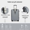 Sada 2 rozšiřitelných PP kufrů Kono - šedá