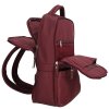 Dámský batoh na notebook 15" Enrico Benetti Caroline 22 L - burgundy