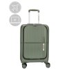 Kabinový kufr s vyklápěcí kapsou Tokyo 35x20x55 cm - 35 L - olivový